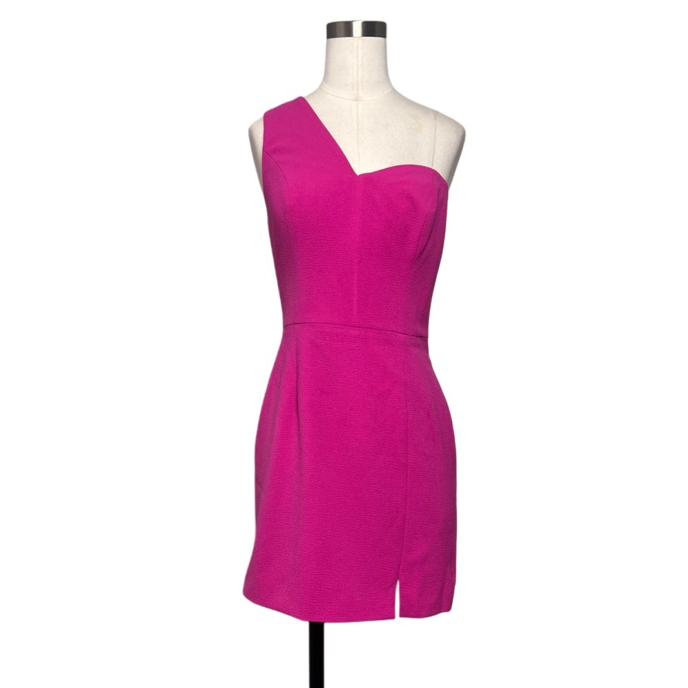 Dress The Population Maddie One-Shoulder Cocktail Minidress - Picture 2 of 7